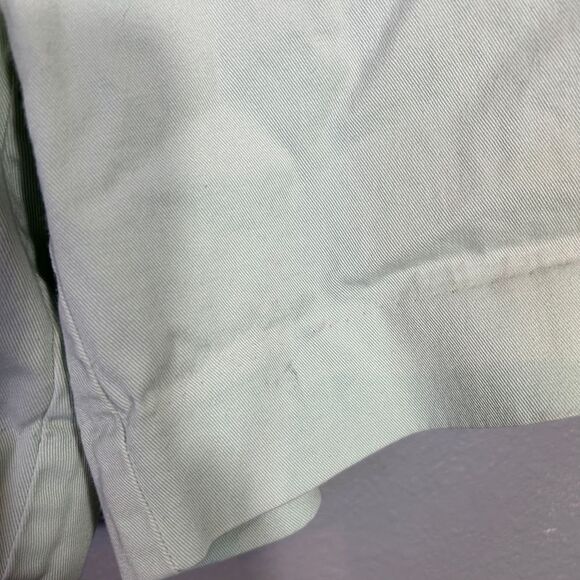 LOFT The Riviera Mint Green Chino Shorts Classic Summer Casual Size 4 - Picture 6 of 7